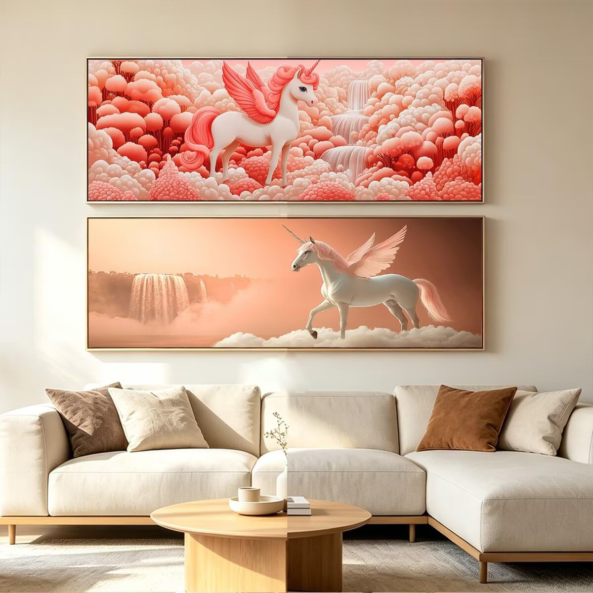 Diamond Painting Adulti, Diamond Painting Unicorno 40x100cm, Regalo -936