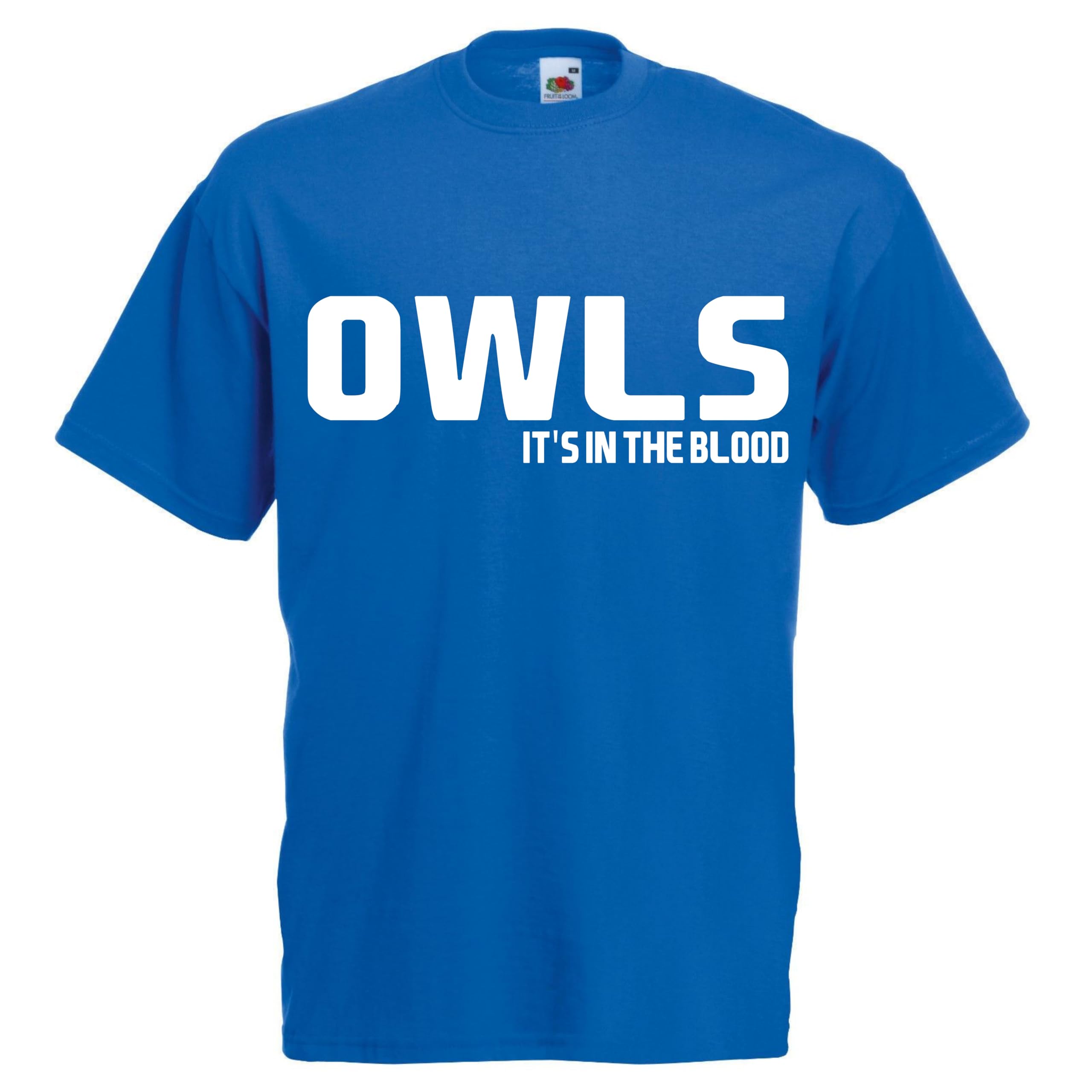 It's in The Blood Owls Tshirt top Football Wednesday Gift Premium Clothing Sheffield Black