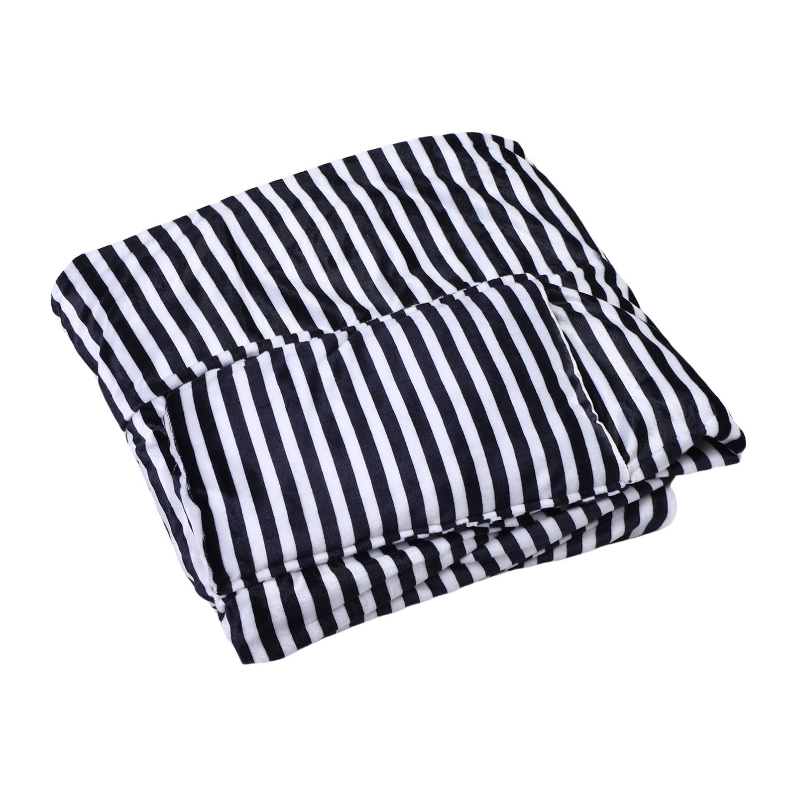 Generic Coperta Elettrica, Morbida Coperta Riscaldata Tramite USB Lavabile con 3 Livelli di Calore e Riscaldamento Rapido Casa e un Viaggio Accoglienti (BLACK)