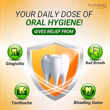 Patanjali Dant Kanti Dental Cream 3.5 oz 100 g