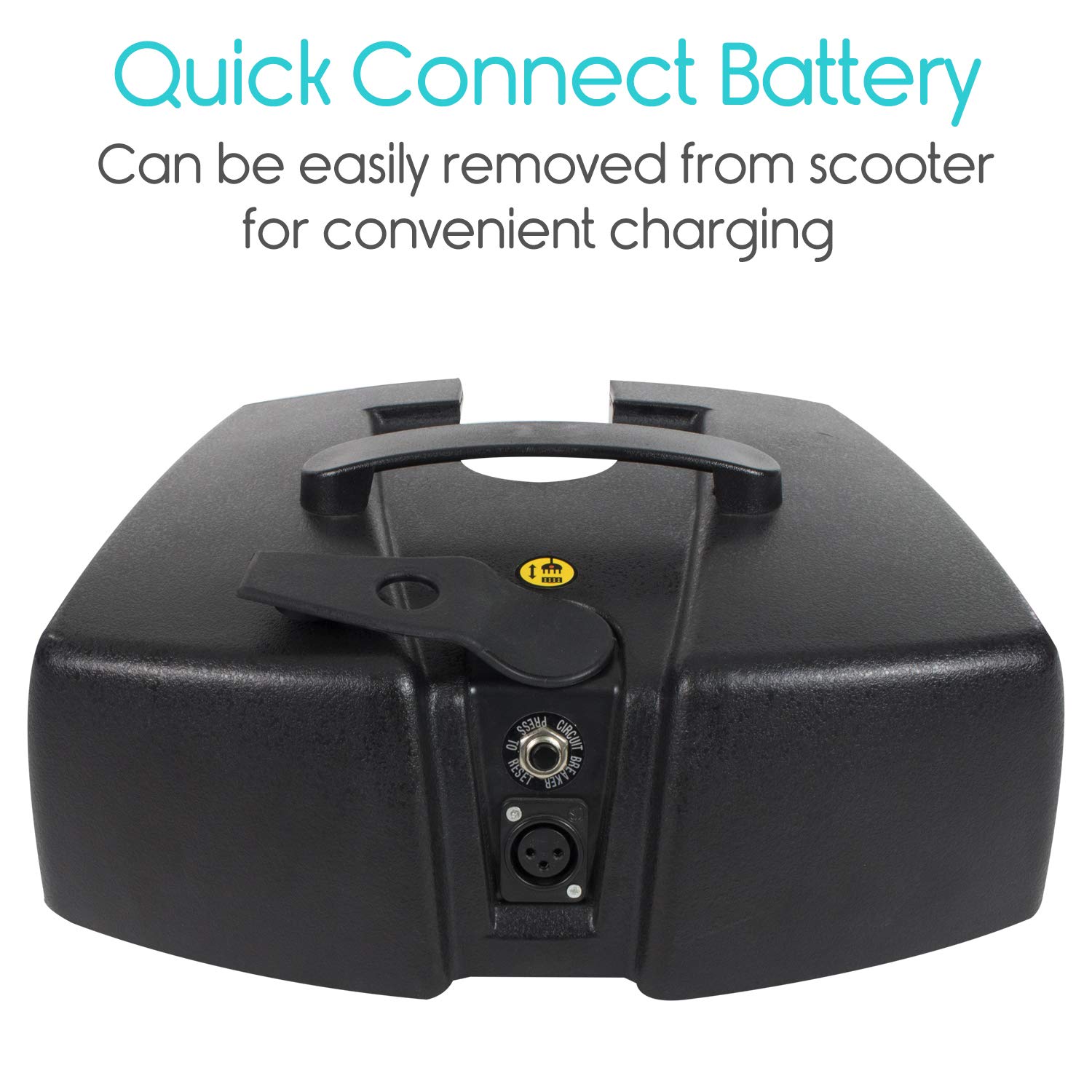 Vive 3Wheel Mobility Scooter Electric Powered Mobile Wheelchair