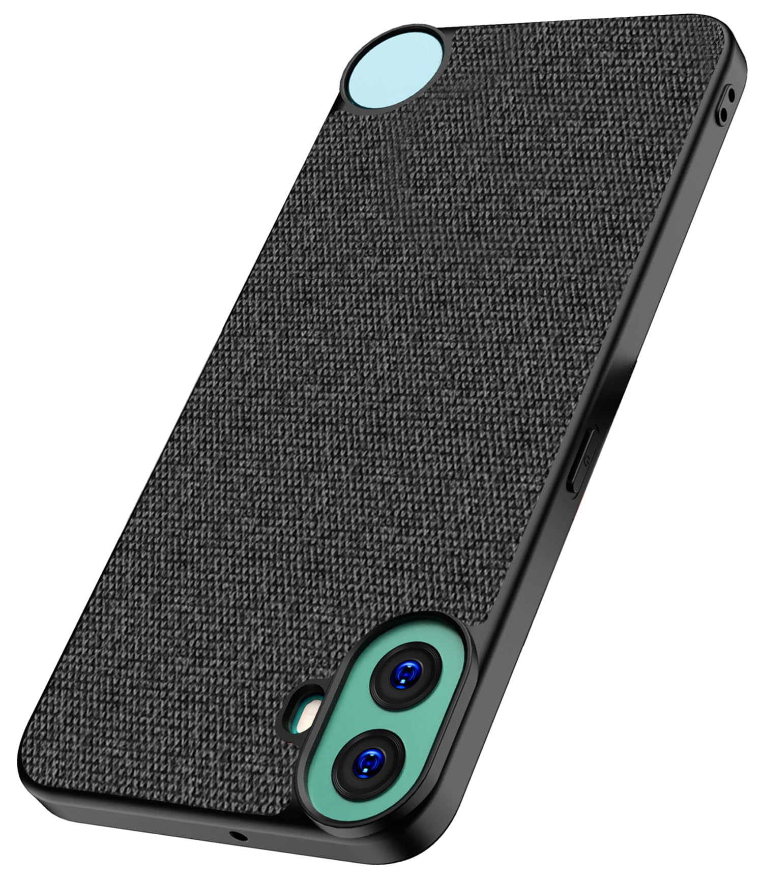 Kapa Soft Full Fabric Protective Back Case Cover for Nothing CMF Phone 1 | Shockproof Slim Hard Anti Slip Back Case (Black) (B0DFPJJJ21) Amazon Price History, Amazon Price Tracker