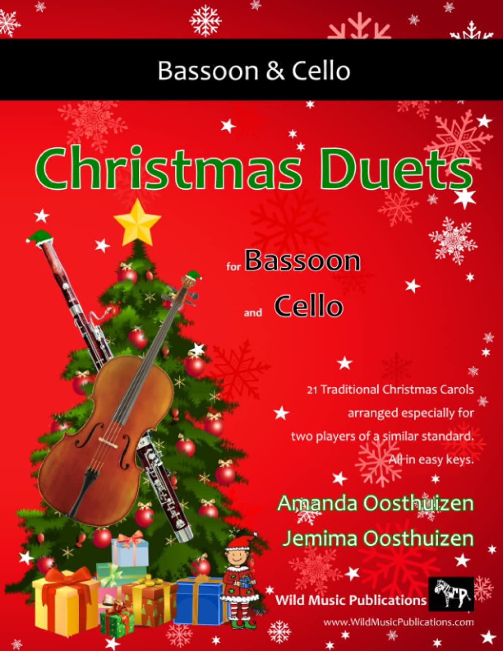 Christmas Duets for Bassoon and Cello: 22 Traditional Carols arranged especially for equal bassoon and cello players of intermediate standard.