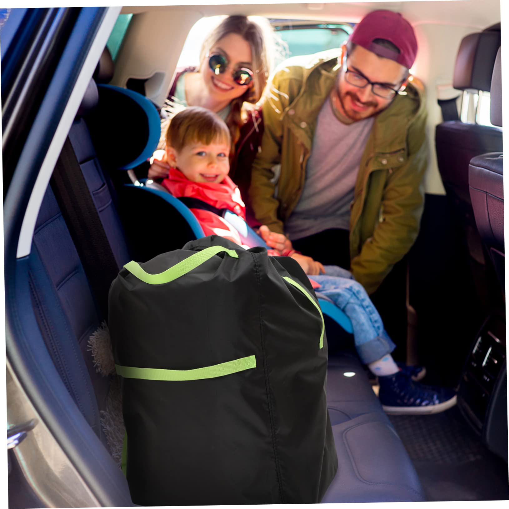 Toyvian de Voyage Extra Large pour Poussette Housse Durable avec Bandoulière Organisateur Étanche pour Poussettes et Sièges Auto