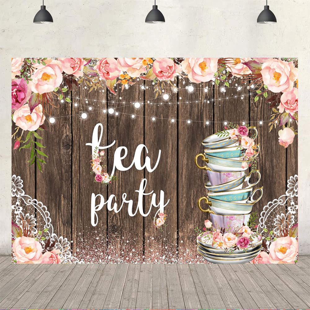 Rustic Tea Party Photo Shoot