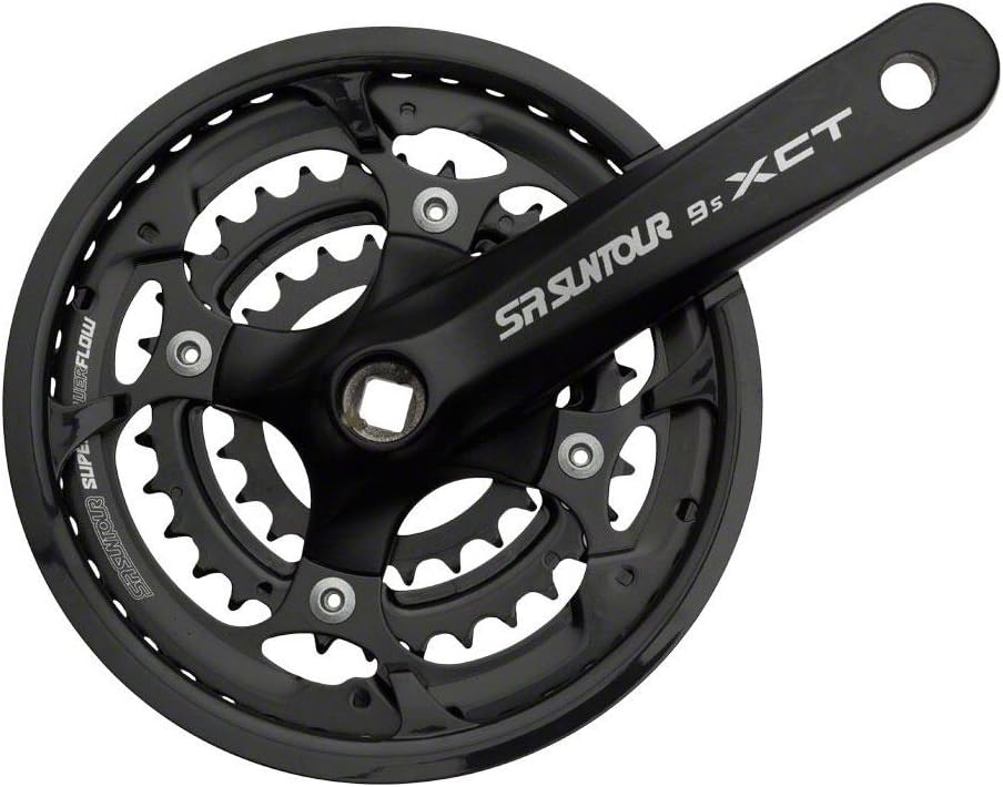 SR Suntour XCT 9-speed 443222T Crankset, 160mm UK Ubuy