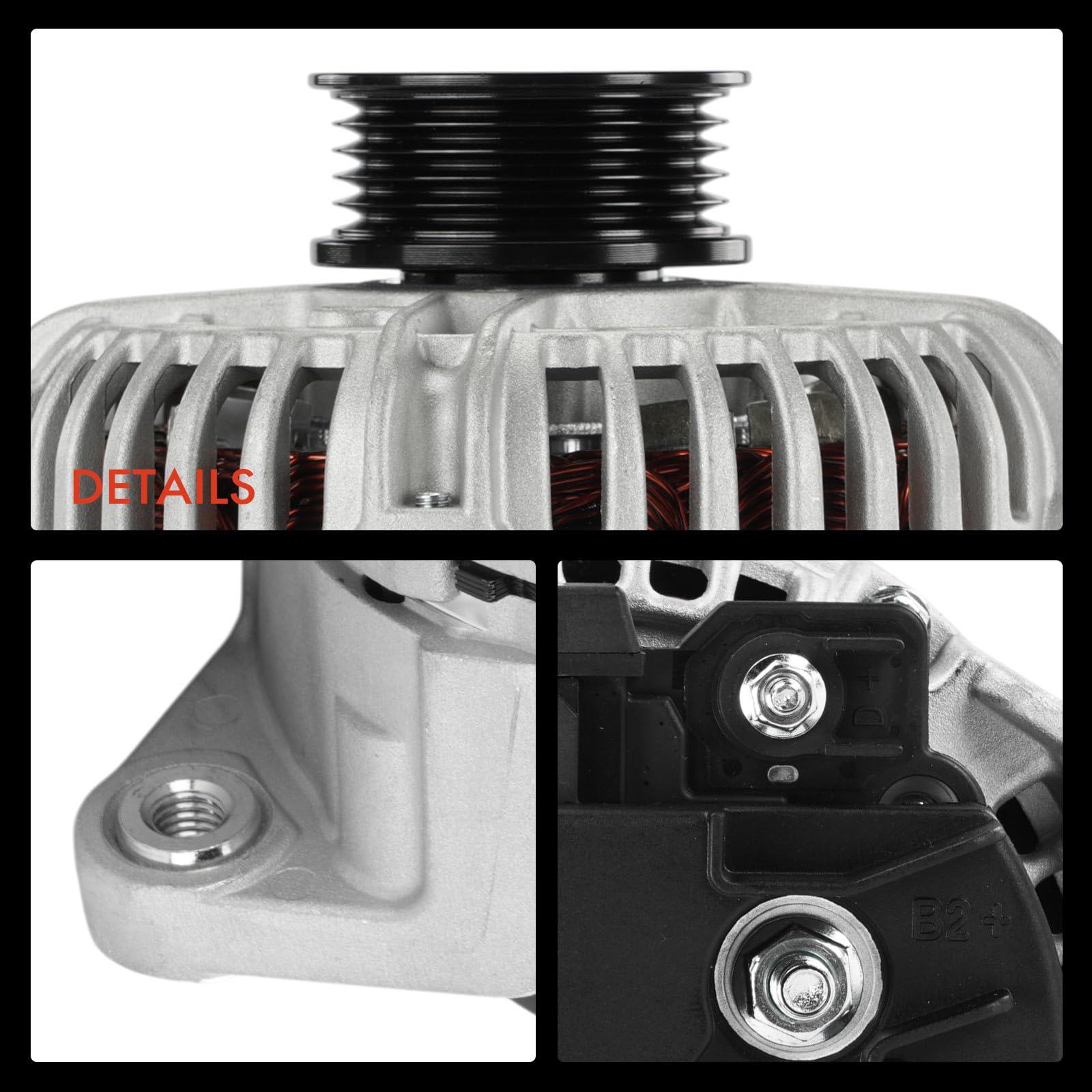 Frankberg Alternatore-generatore con puleggia a ruota libera 93180417 | con puleggia a ruota libera, 93180417; Compatibile con: Astra Classic A04, Astra G Classic T98