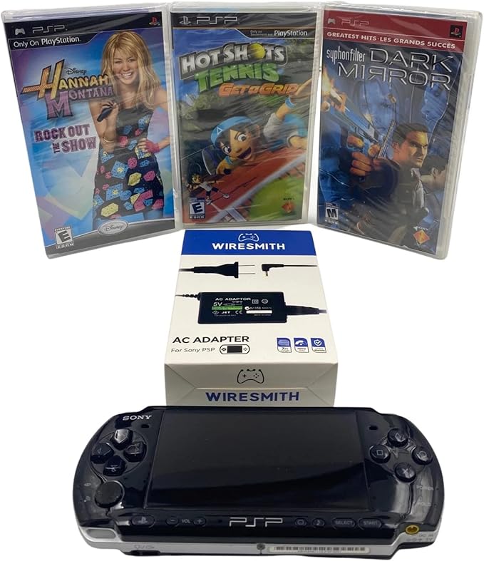 Sony PSP 3000 Series Slim and Lite Handheld Console (Black) Amazon.co