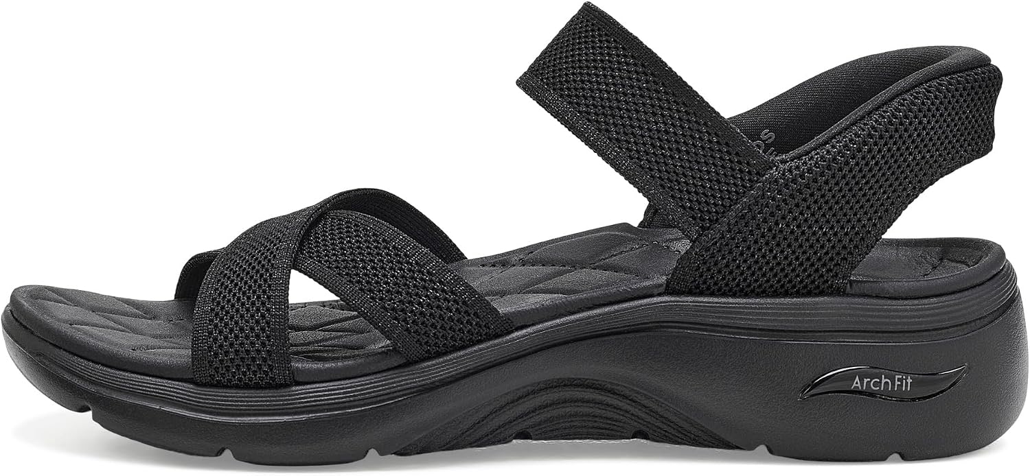Skechers womens Hands Free Slip-ins Go Walk Arch Fit 2.0 Sandal - Francesca