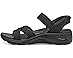 SKECHERS On-The-Go Hands Free Slip-ins GO Walk Arch Fit 2.0 Sandals w/ Shiny Yarn - Left View