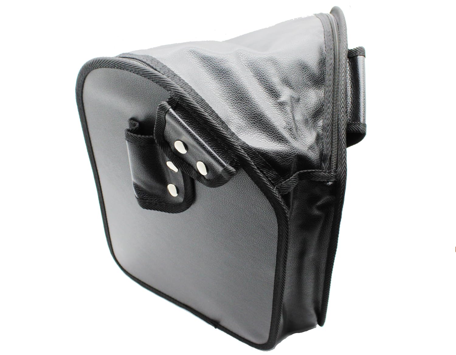 Bolsa de almacenamiento de 3 ruedas, bolsa para andador de 3 ruedas, bolsa para andador de 3 ruedas, bolsa de 3 ruedas, bolsa de mano con broches, pieza de repuesto universal de 3 ruedas (1 Ea, negro)