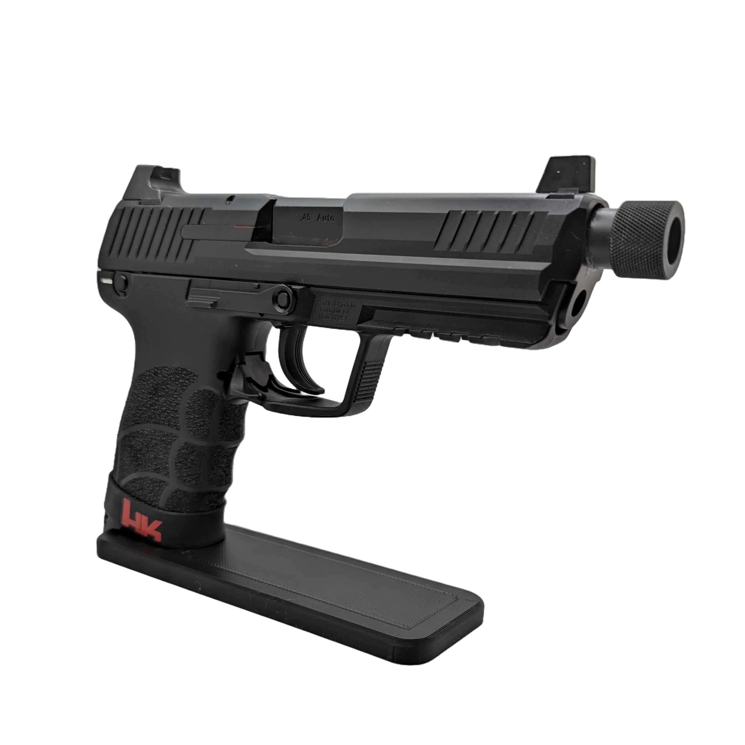 Hammy3DPrints Display Stand for HK45 | Handgun Holder Storage Rack