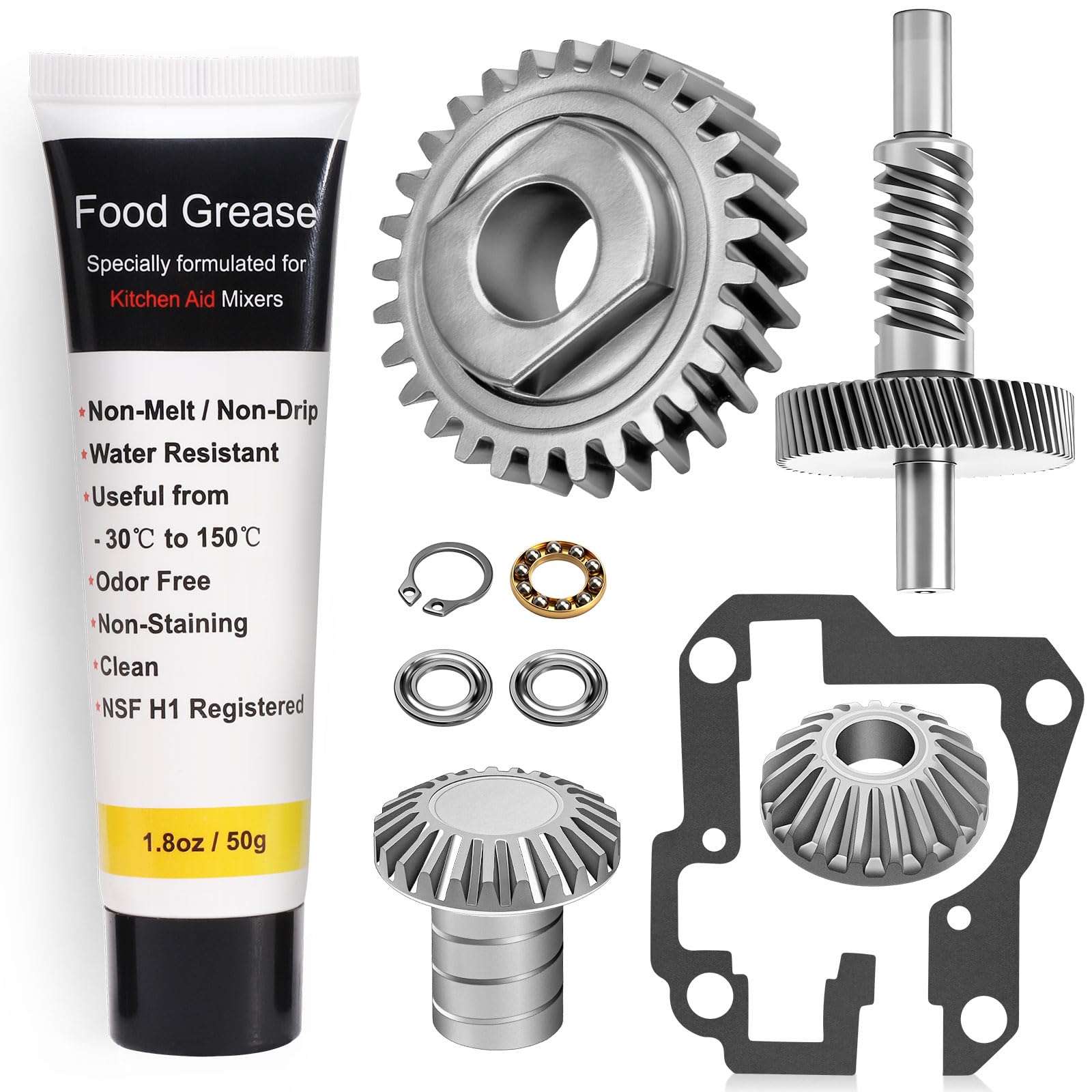 ワンドロップ　マンティス　ニッケル Amazon.com: 9706529 W11086780 9709231 WP9709231 Worm Gear - by