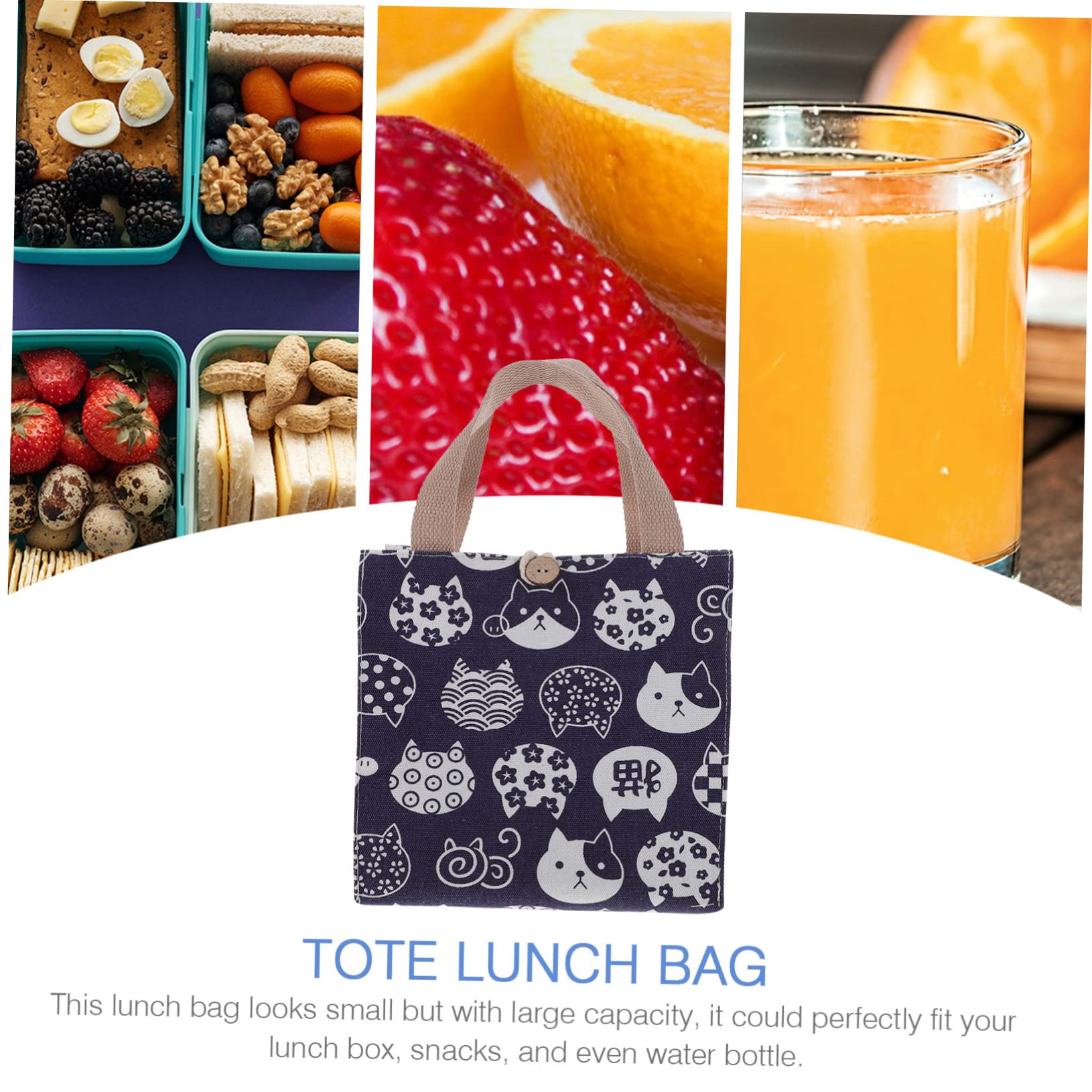 Torba termoizolacyjna, torba bento torba termoizolacyjna torba na lunch izolowana torba piekarnicza pojemnik Bento termiczne torby na lunch śliczne torby na lunch