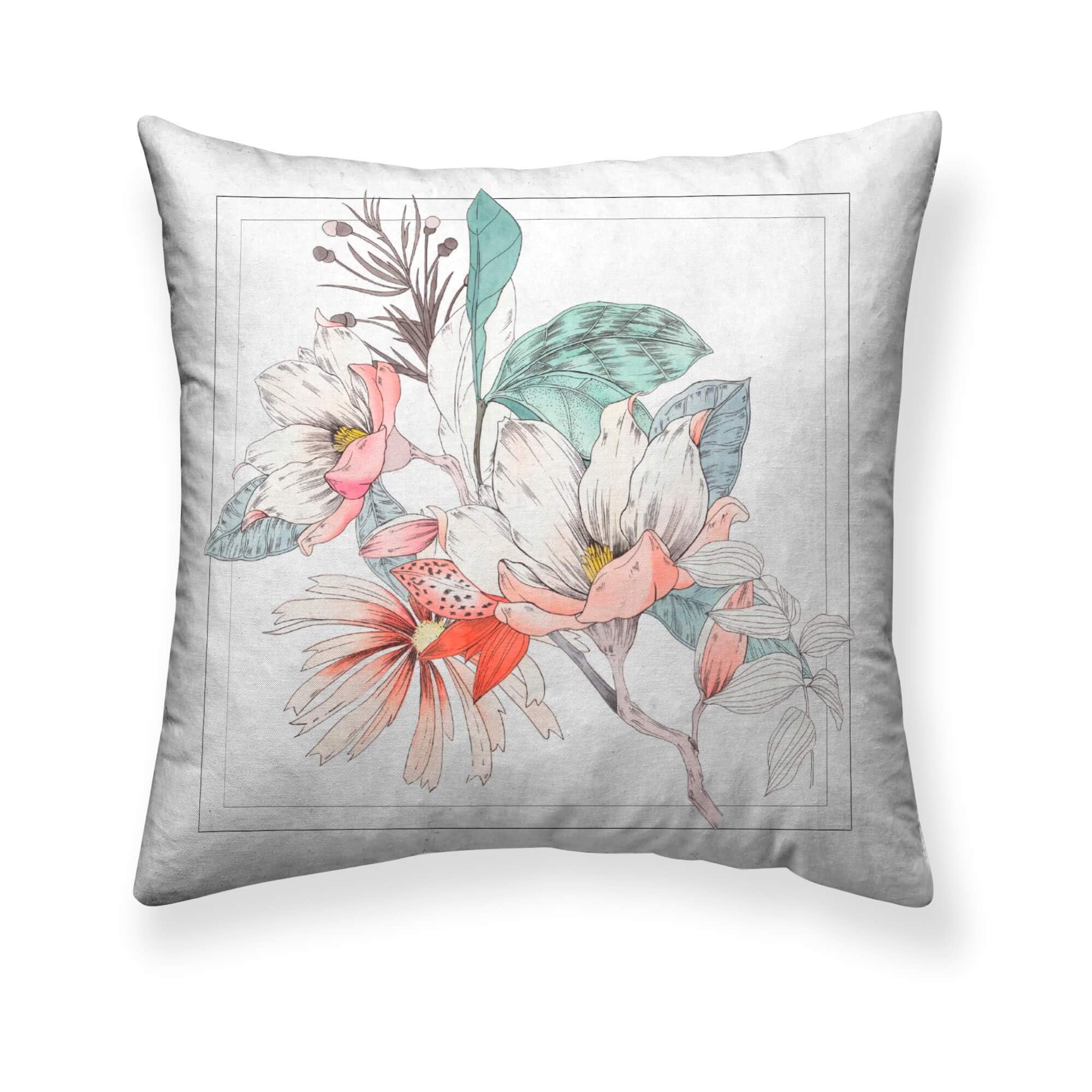 BELUM | Cushion Cover | 100% Cotton Cushion Cover | Half Panama Woven Cushion Cover | Soft Cushion Cover | Cushion Cover Size 50x50cm