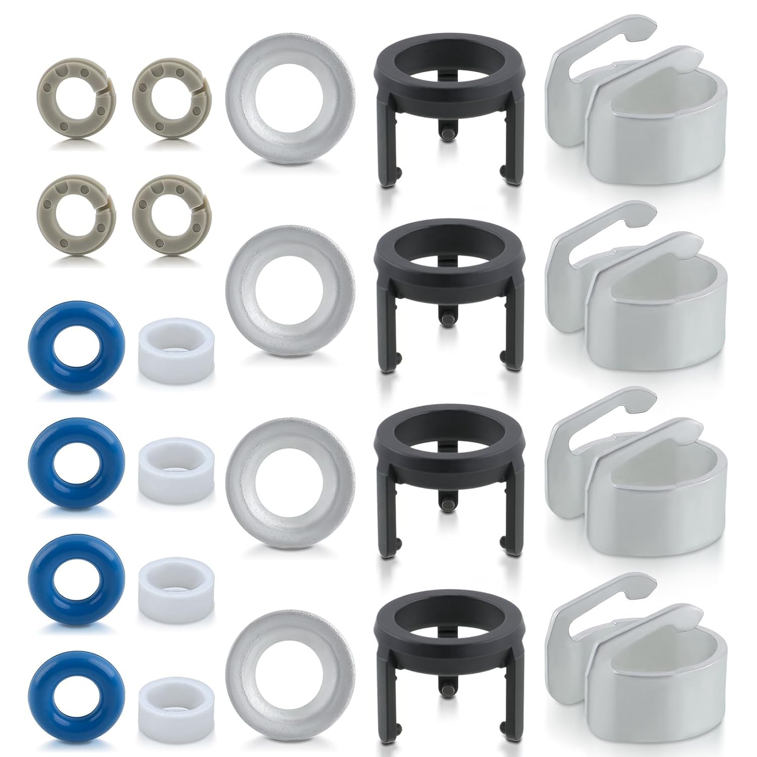 Replacement Auto Parts for 4pcs Engine Fuel Injector Seal O-Ring Nozzle Repair Kit for VW Jetta Passat A3Mod-R36R-8894