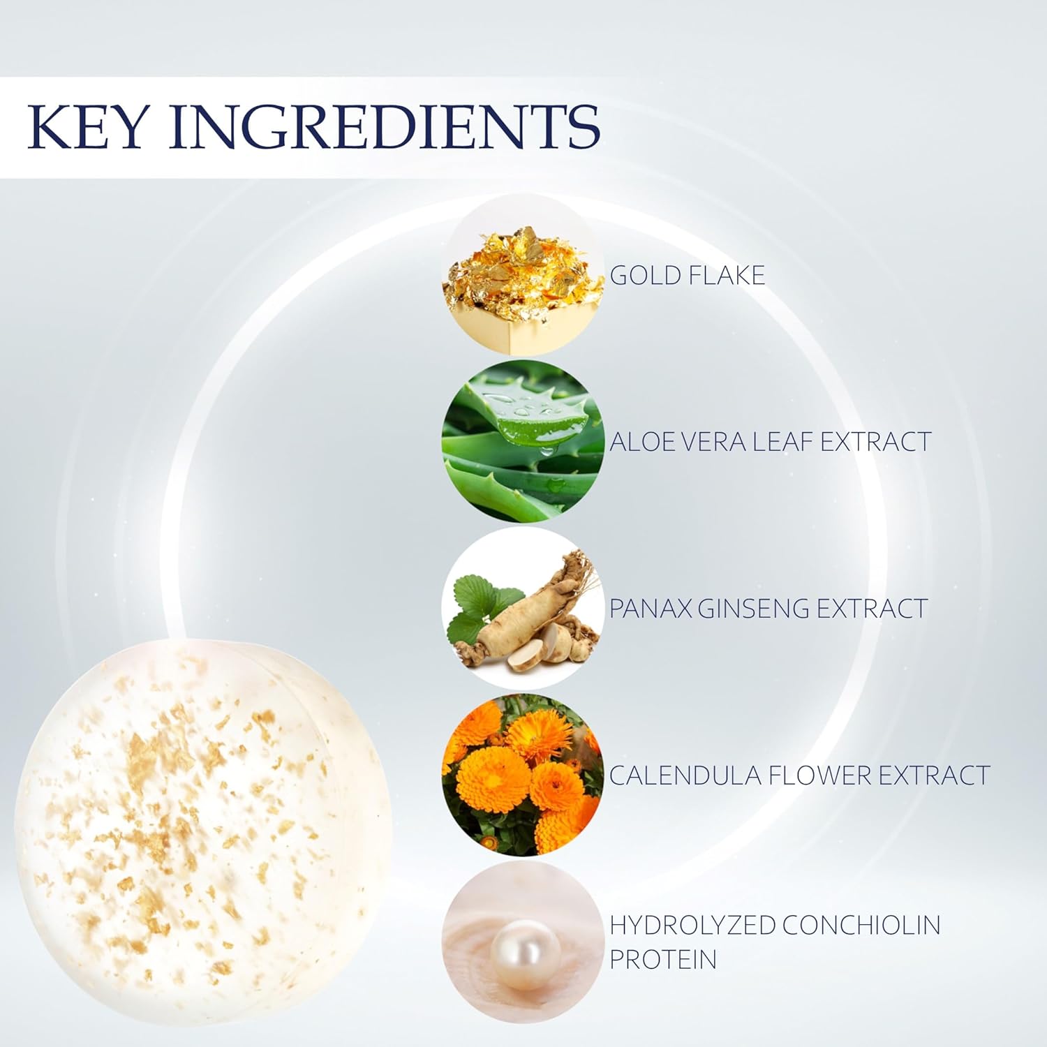 ROYALCOSMETICS ROYAL HERB SOAP Cleansing Bar Soap Moisturizing with Aloe Vera Leaf Extract, Ginseng Extract and Gold, 3.53 OZ / 100g