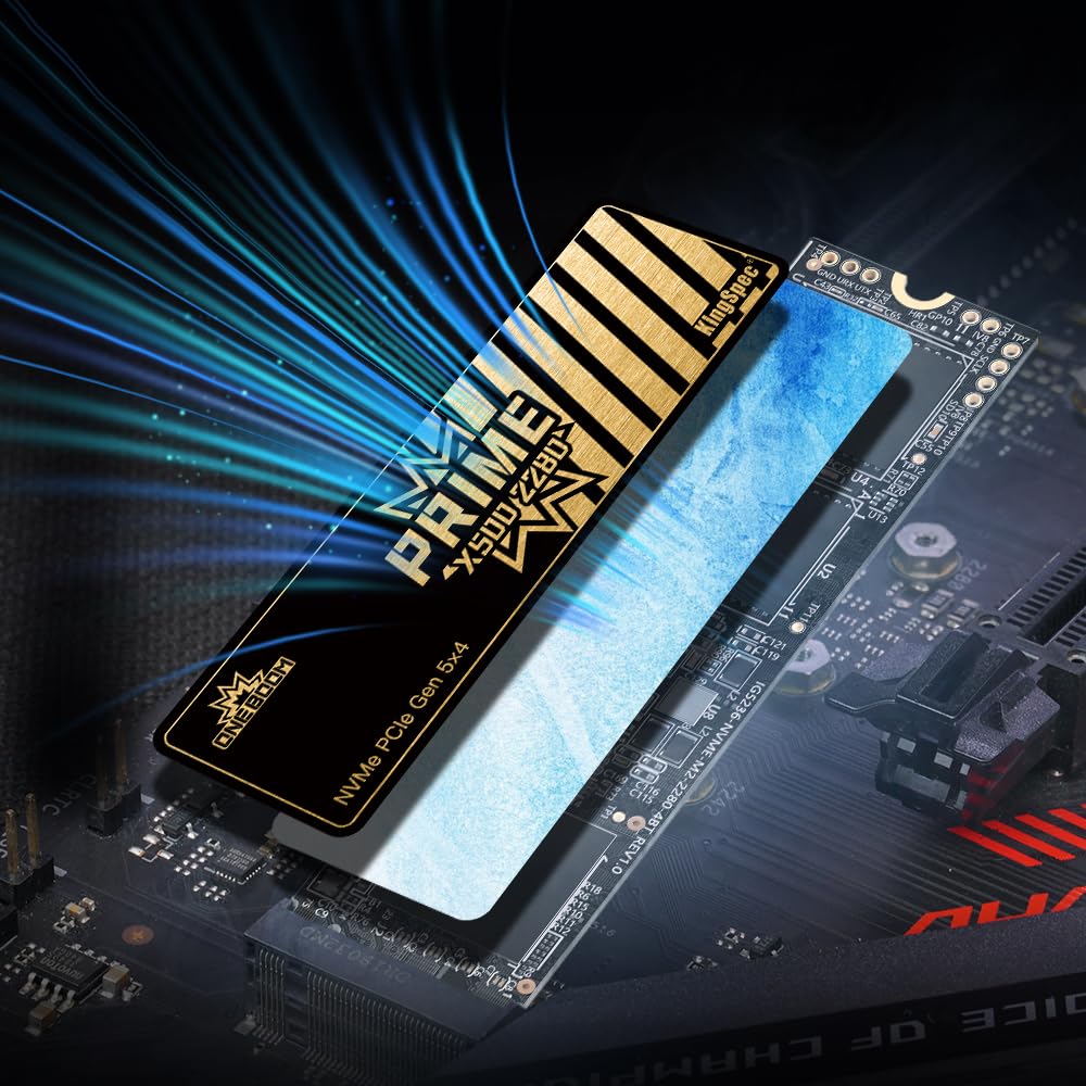 Amazon | KingSpec OneBoom M.2 NVMe SSD 2TB Gen5.0 最大読込14000MB