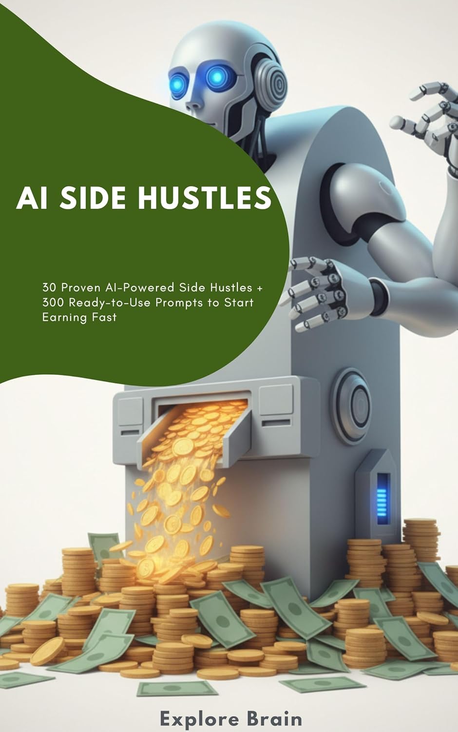 AI SIDE HUSTLES : Make To Work For You To Earn Money: 30 Proven AI-Powered Side Hustles + 300 Ready-to-Use Prompts to Start Earning Fast