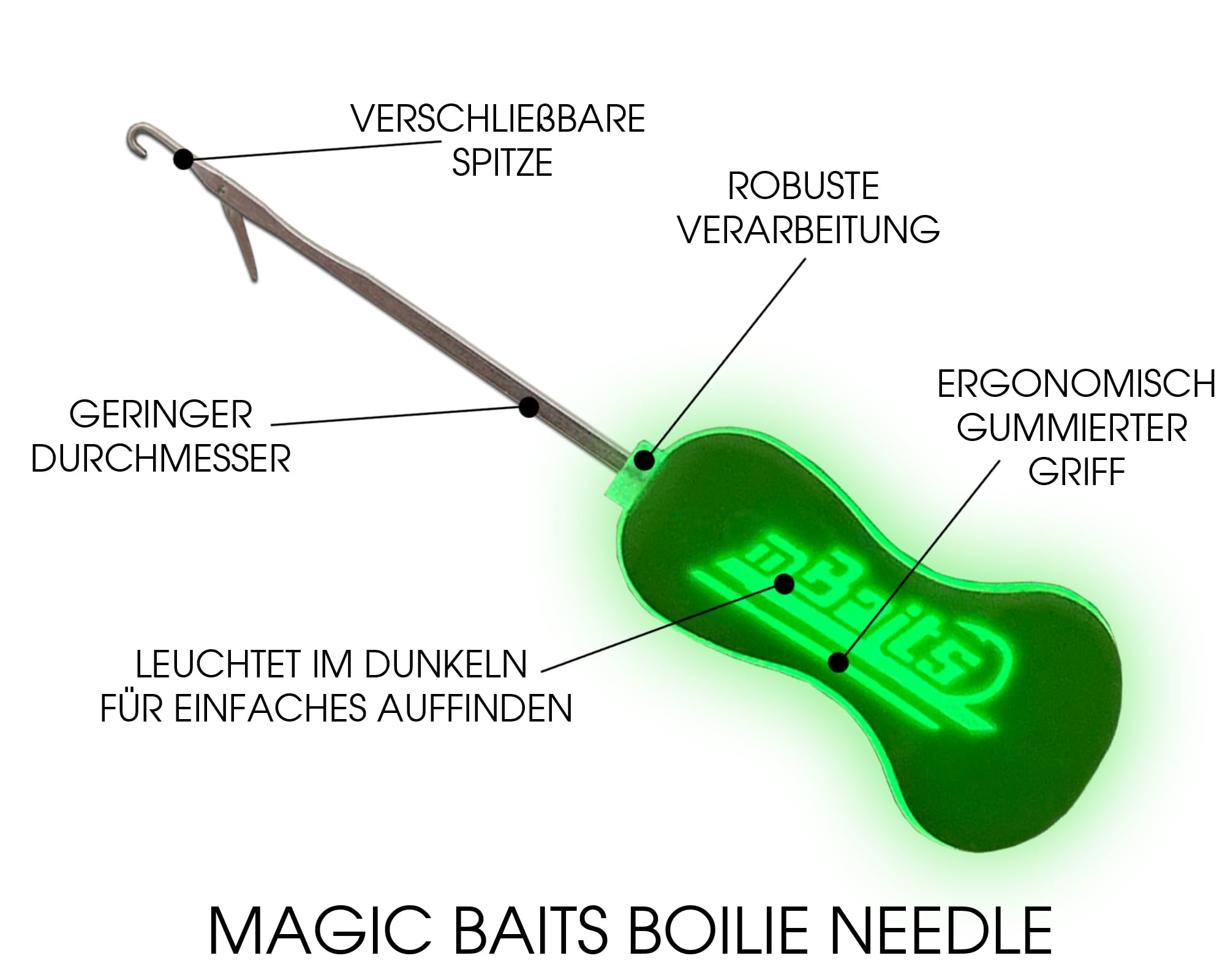 Angel Berger Gli ami Singoli ago con sportello Verde