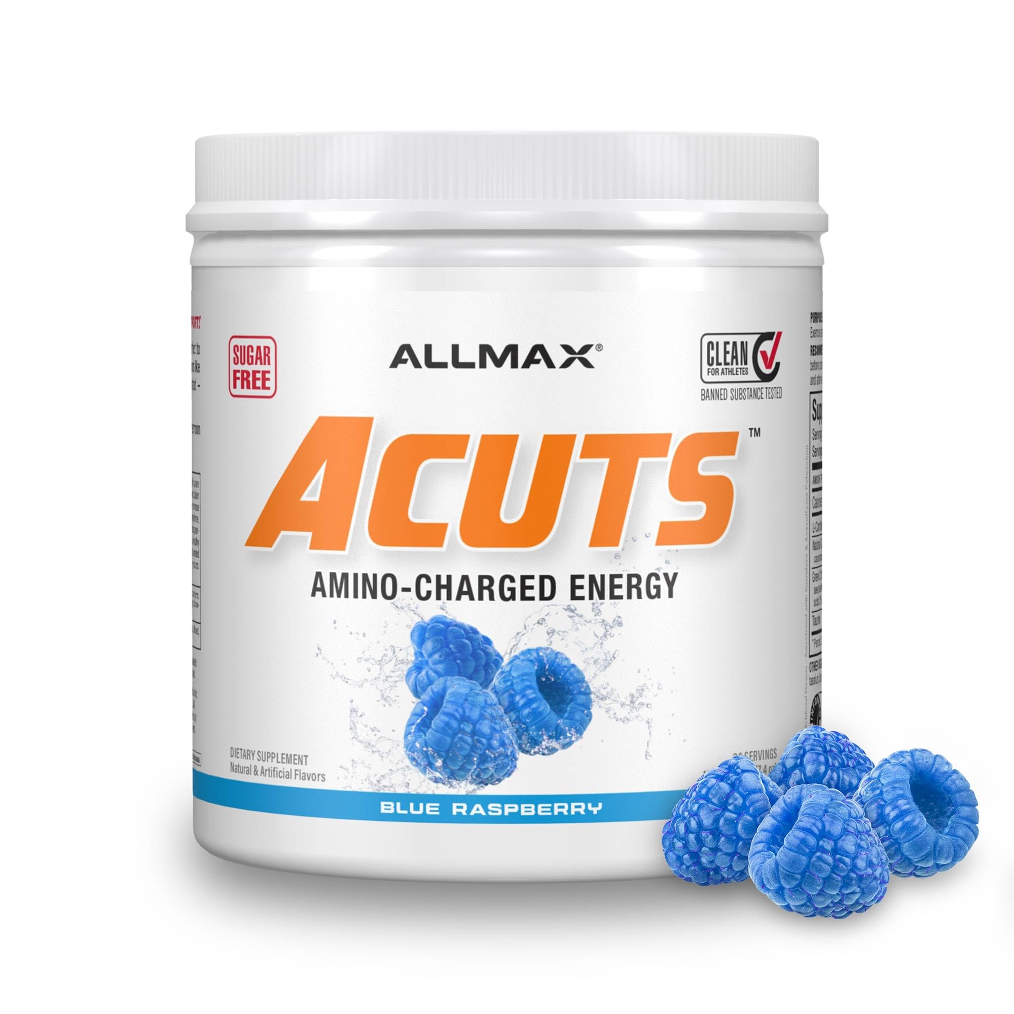 Amazon.com: ALLMAX ACUTS Amino Energy Powder, Amino Acids