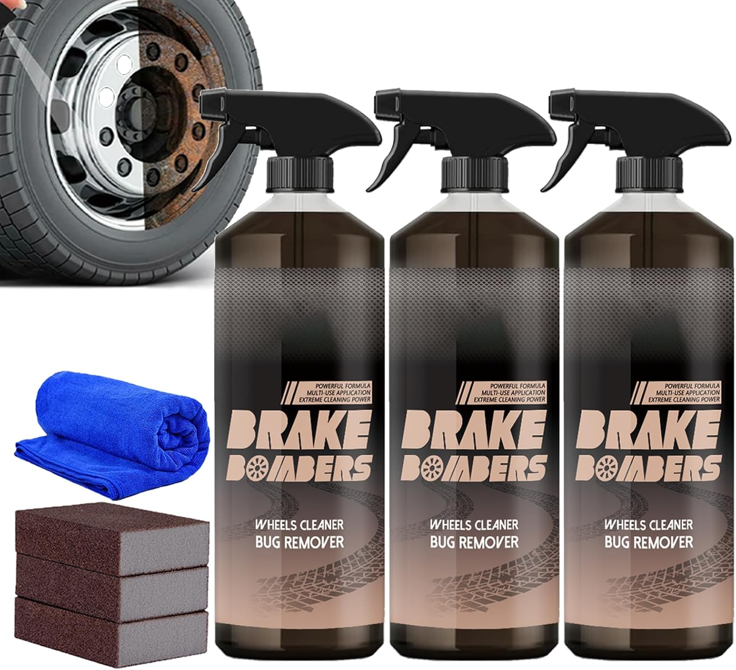 KCRPM Stealth Garage Brake Bomber, 2024 New NonAcid Wheel