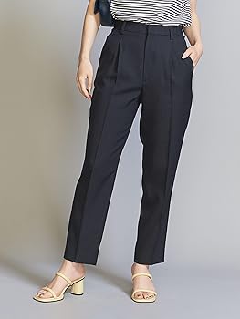 新品【ユナイテッドアローズ】TAP タック テーパード パンツ　リネンライク UNITED ARROWS - 新品【ユナイテッドアローズ】TAP タック