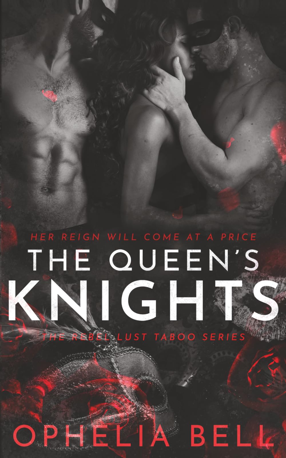 The Queen's Knights: A Sex Club Menage Romance (Rebel Lust Taboo)
