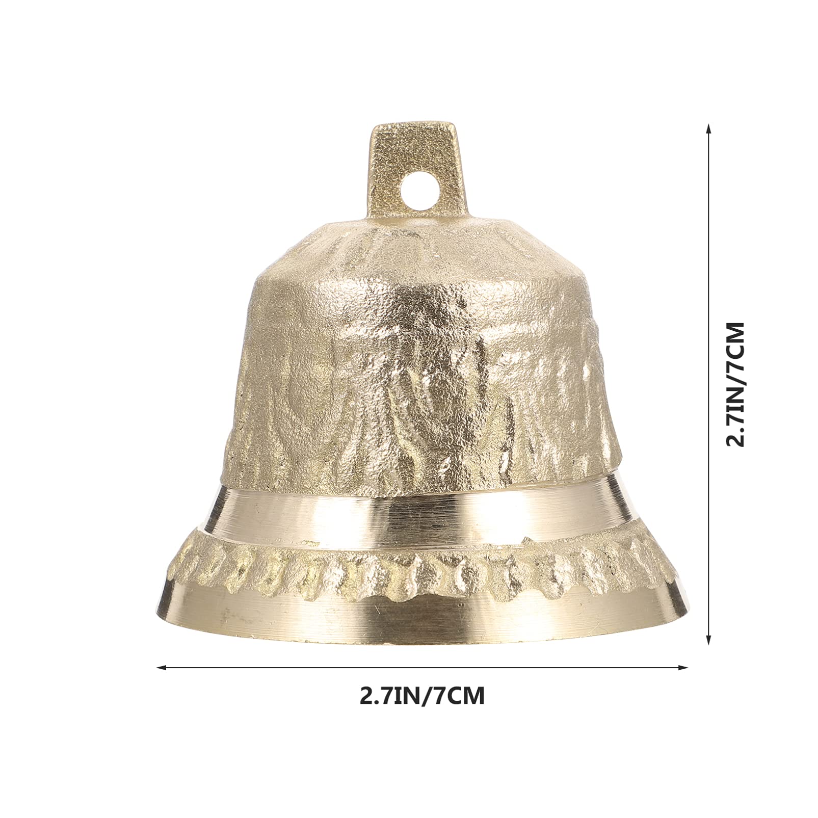 Souvenir State Bells - Minnesota Souvenir Bells - Metal Zinc Alloy - Silver Color - 3.5