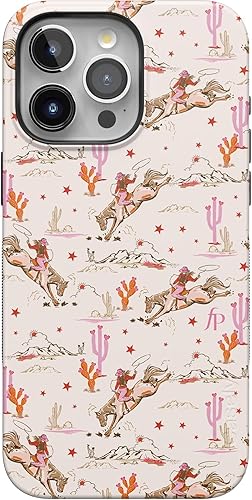 Vista 1100 de Casely Funda para iPhone 15 Pro Max Jardín Secreto Flores mixtas Funda atrevida Compatible con MagSafe y botón de acción Secret Garden