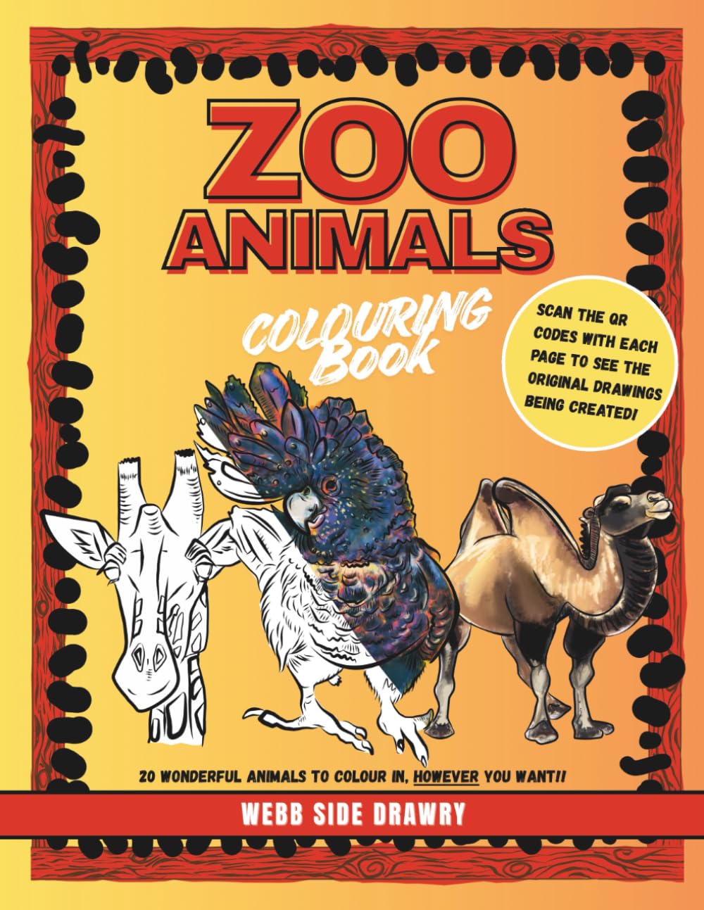 Zoo Animals Colouring Book