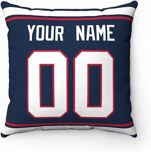 Miniatura 14 de ANTKING 2 paquetes de almohadas personalizadas con cualquier nombre y número para hombres, mujeres y niños Para Cincinnati