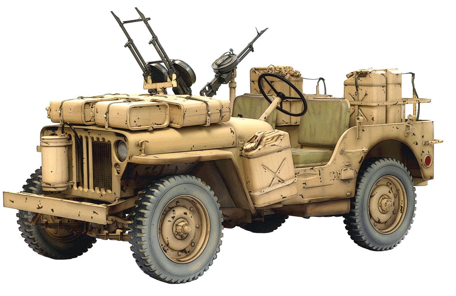 Amazon | ドラゴン 1/6 第二次世界大戦 イギリス陸軍 SAS 4×4 小型軍用