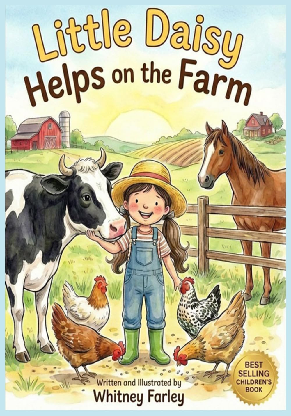 Little Daisy Helps On The Farm