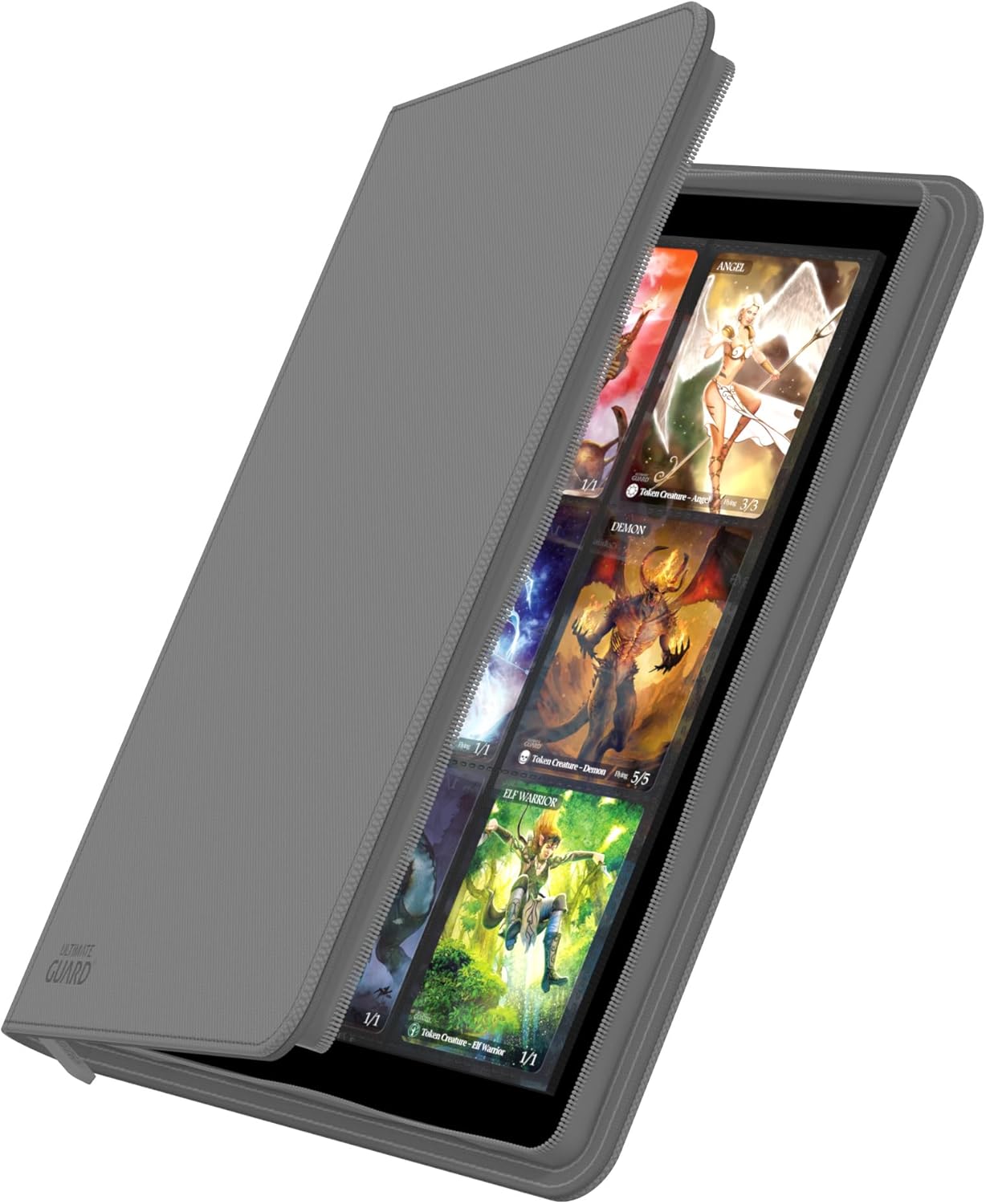 Ultimate Guard Zipfolio 360 – 18 Pocket Xenoskin Grey