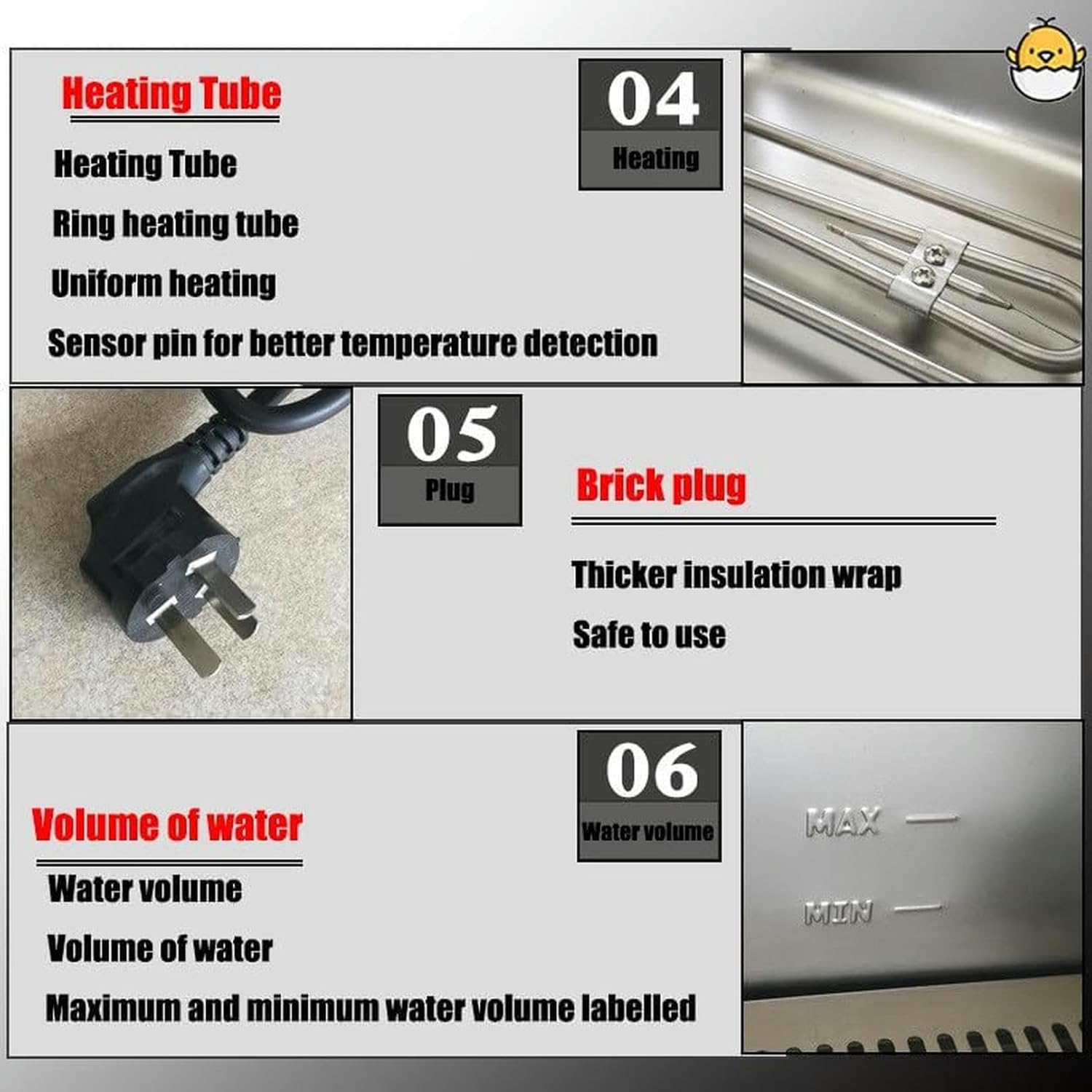 Wzglod Constant Temperature Hot Spring Egg Cooker, Large Capacity Egg Cooker, Cooker Egg Steamer, Precise Temperature Control