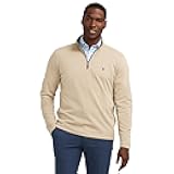 Mens Quarter Zip Microfleece Long Sleeve Shirt