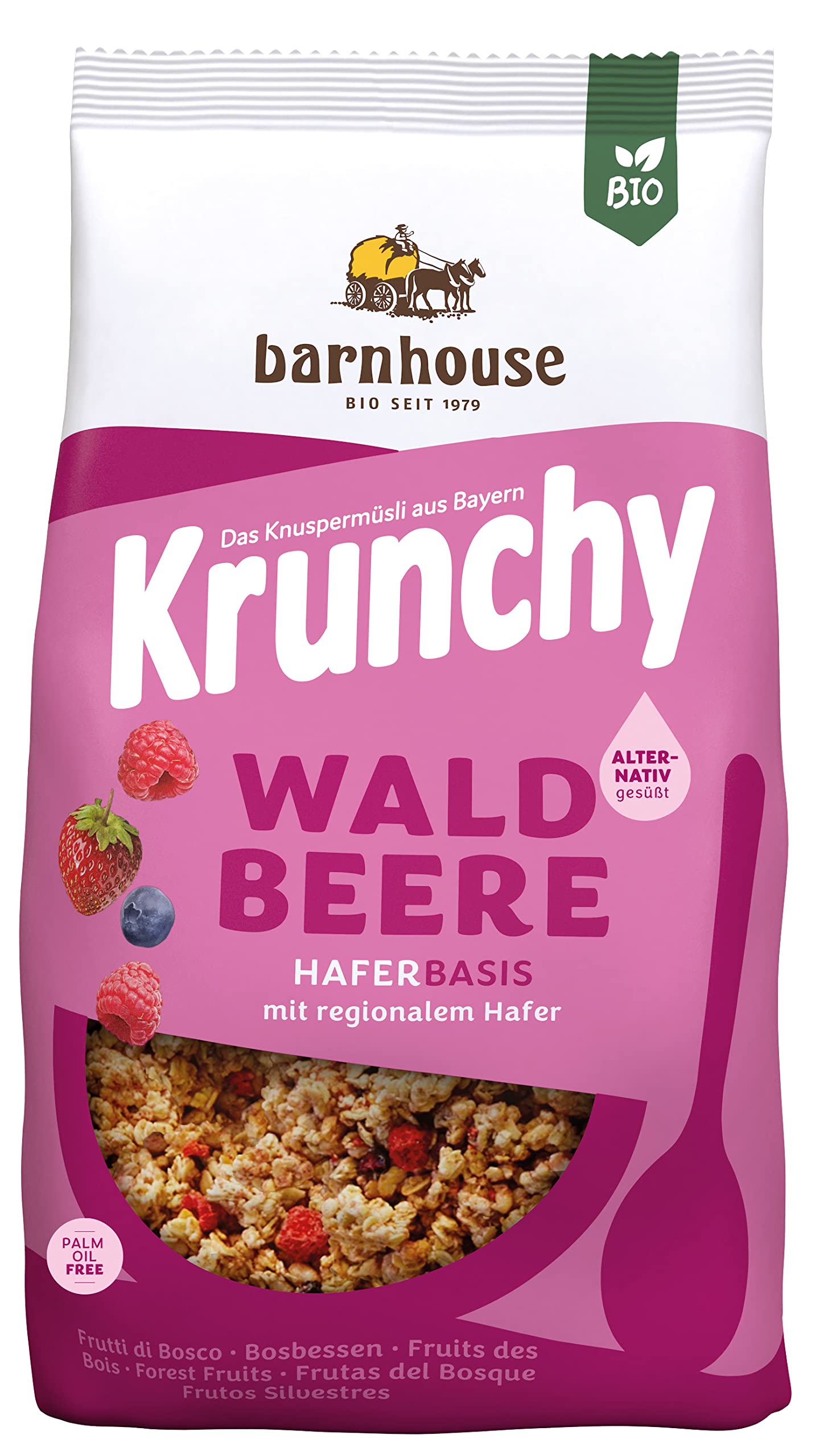 MUESLI KRUNCHY PUR FRUTOS 750GR NO FACTURAR