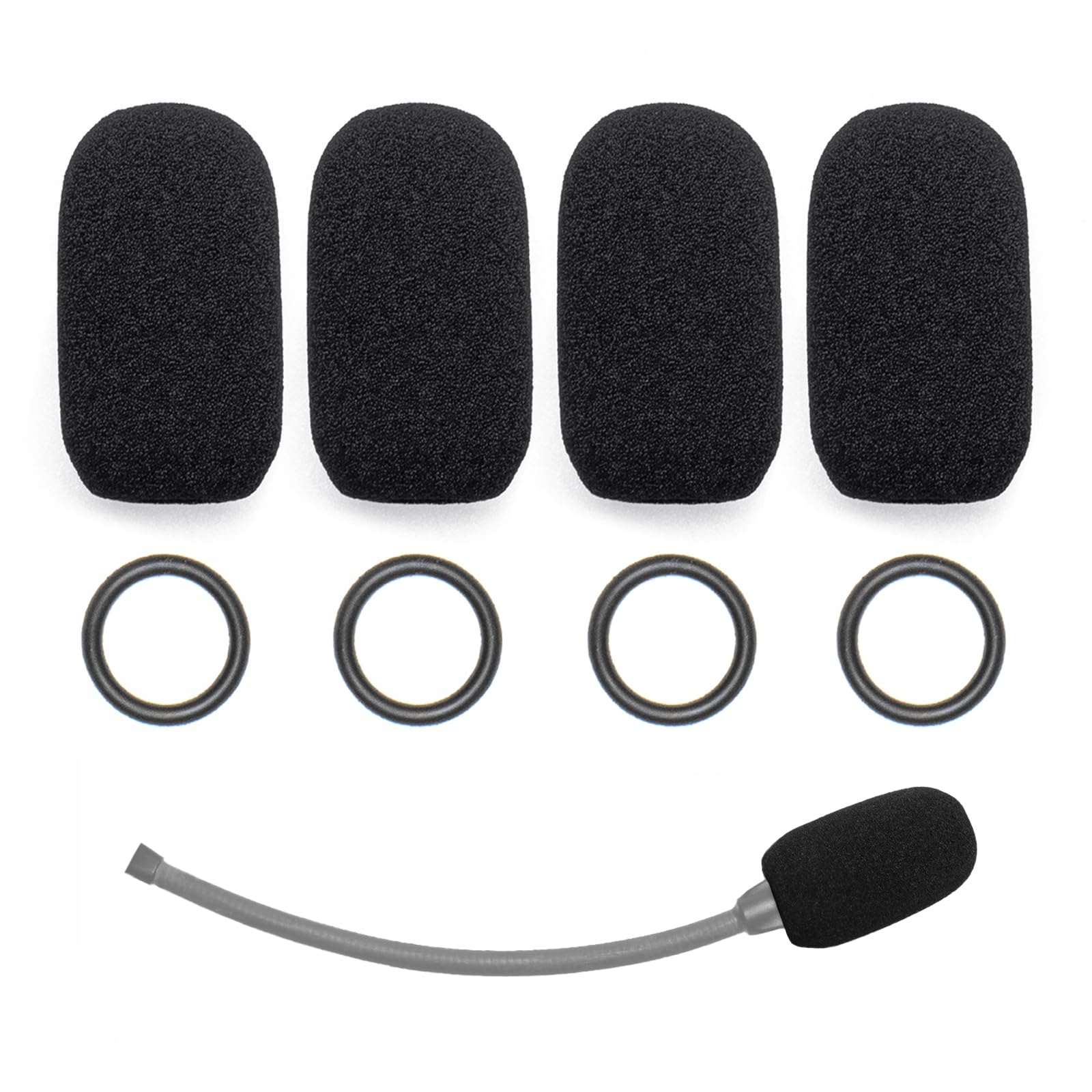 Amazon.com: Voarmaks Mic Cover, 4-Pack Chubby Microphone Foam