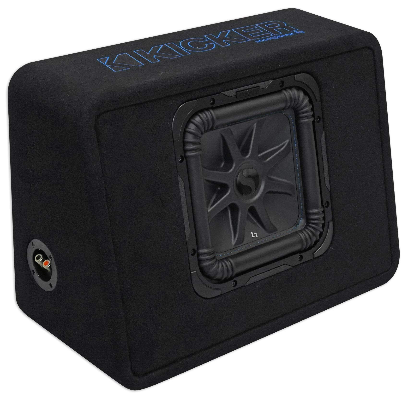 Kicker 10" 1200W Single Loaded Solo-Baric L7S Subwoofer Enclosure | 44TL7S102 (Renewed)