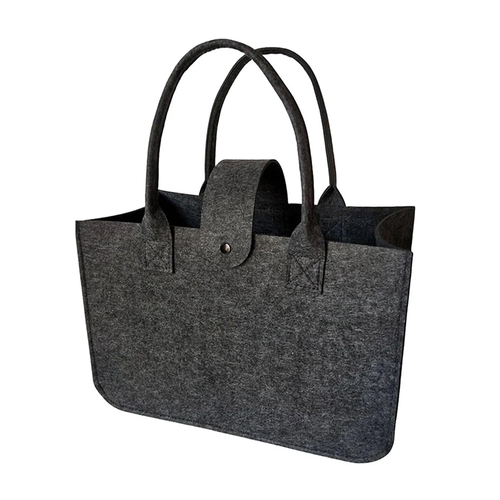 Tragbare Tasche mit zwei Griffen, Filzhandtasche, Einkaufstasche, Tücher, große Kapazität, legere Aufbewahrungstasche, Organizer Für Outdoor Trips, Picknick