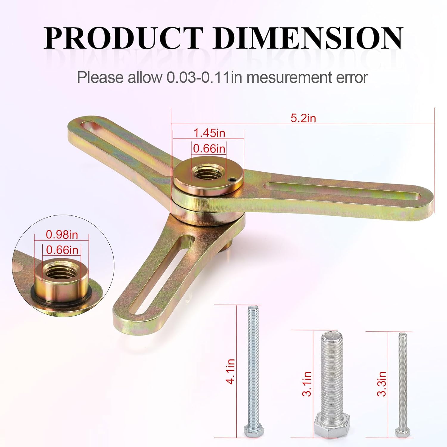 Crankcase Splitter & Separator Tool for ATV Motorcycle Automotive Dirt Bike Disassembling Vertically Split 2 and 4-stroke Crankcases