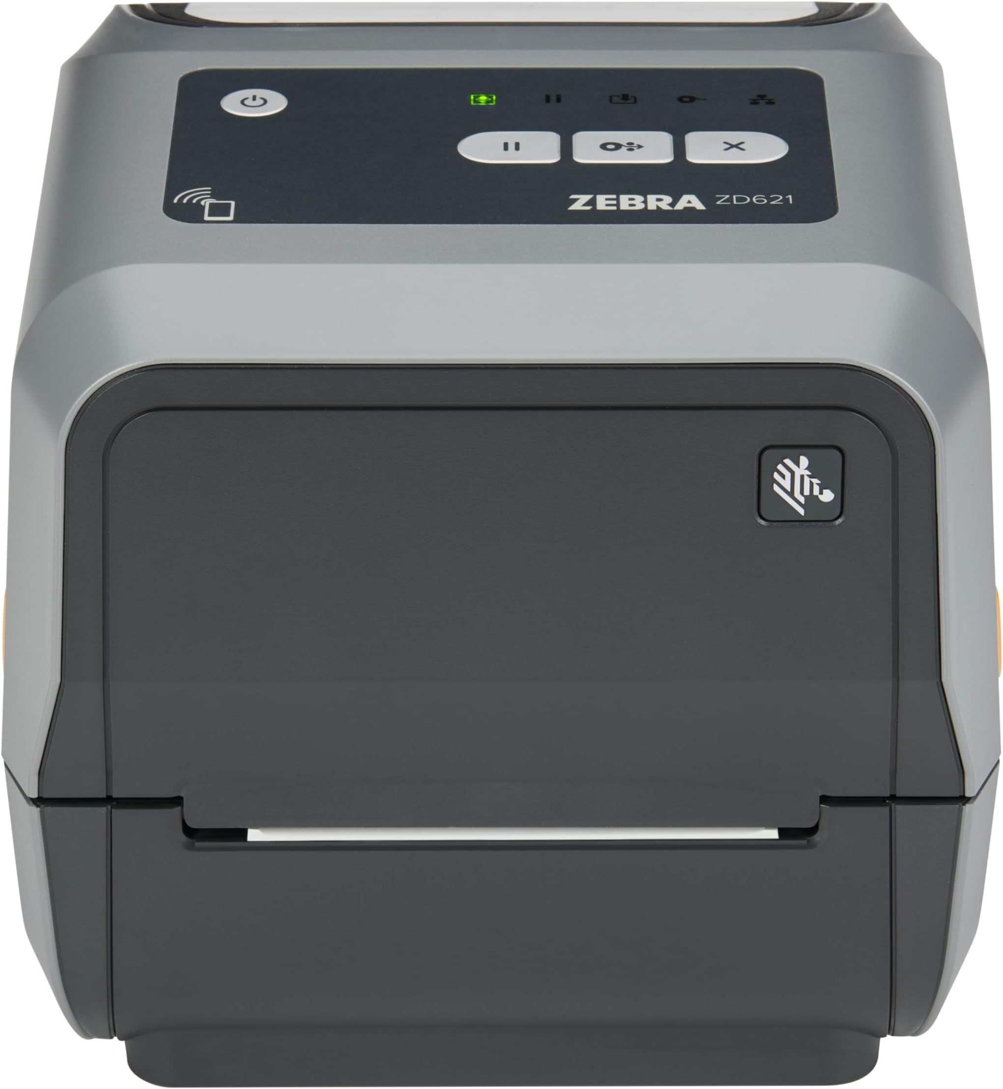 Zebra ZD6A043-301F00EZ Model ZD621 Thermal Transfer Desktop Printer, 300 dpi Resolution, 6 Inch/Sec Print Speed, 4 Inch Print Width; USB, Serial and Ethernet Interfaces