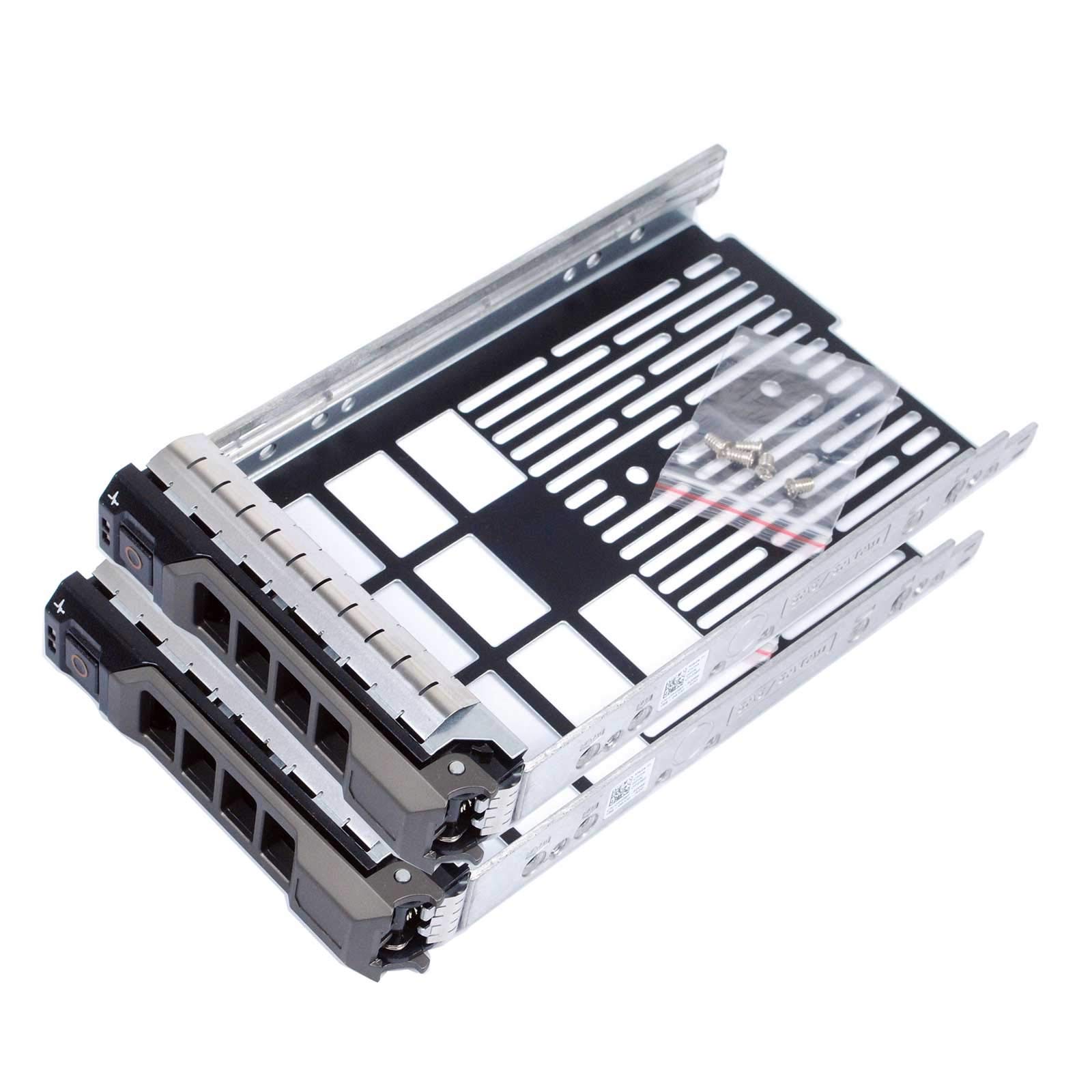 Photo 1 of Pack-2, Hard Drive Tray Caddy F238F 0F238F for Dell Poweredge Series 11/12/13 Generation Models 3.5" SAS/SATA R430, R530, R730, T430, T630, R420, R520, R720, T420, T620, R410, R510, R710, T410, T610 2 PACK