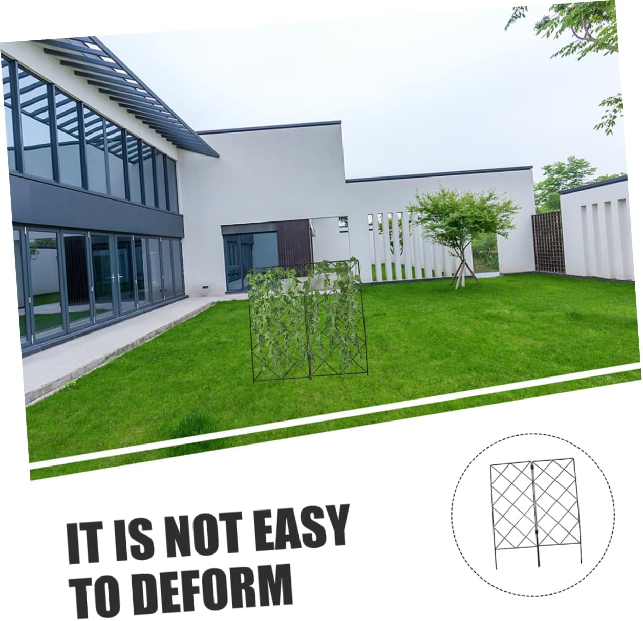 2pcs Plant Stand Outdoor Garden Trellis for Climbing Plants Vines Decor