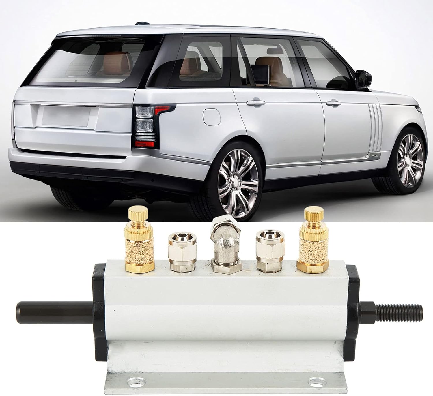 Car Foot Pedal Air Control Valve Aluminium Alloy Tire Changer Machine Supplies Excellent Performance Tire Foot Pedal Valve Replacement for Auto