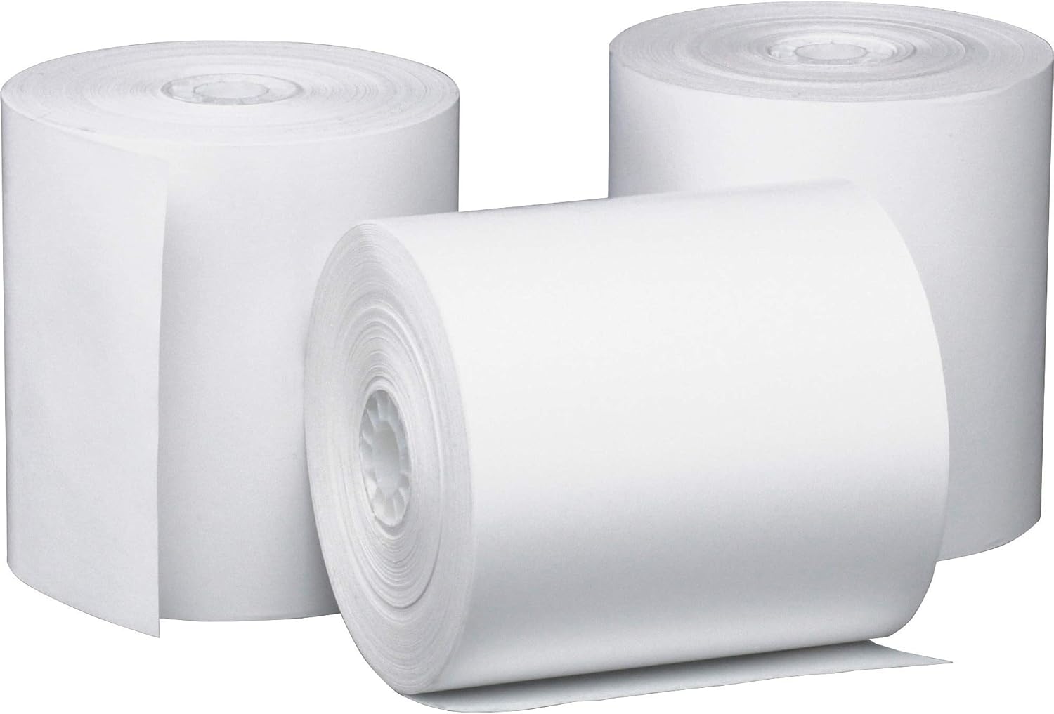 PM Company, LLC 05225 Direct Thermal Printing Thermal Paper Rolls, 2 1/4-Inch x 230 ft, White, 50/Carton