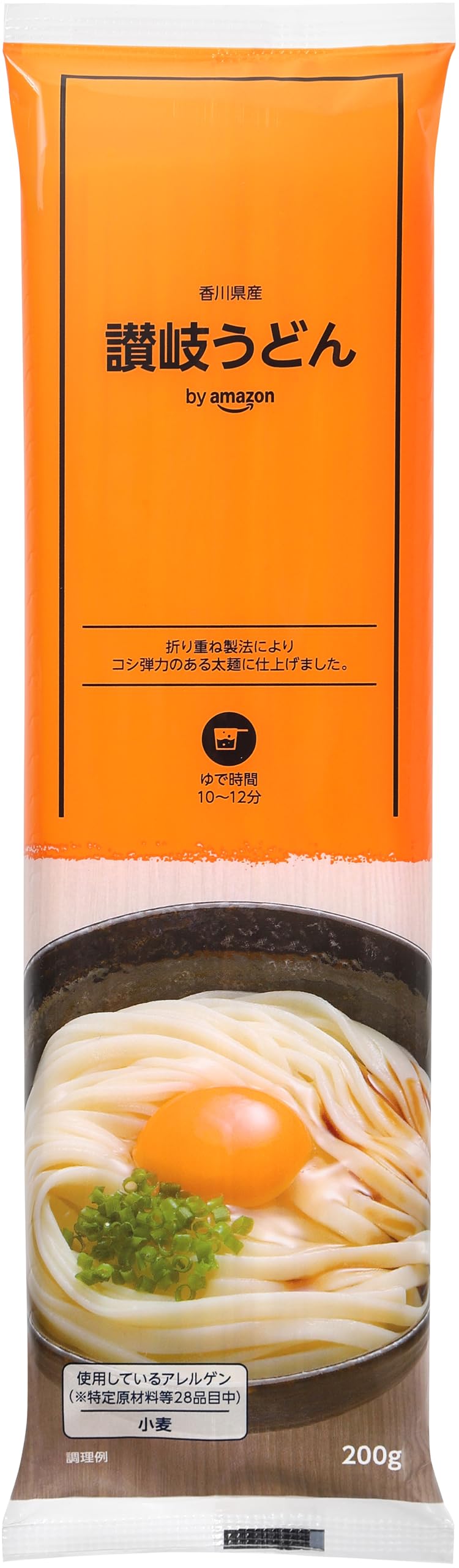 by Amazon 讃岐うどん200g×12袋 無添加