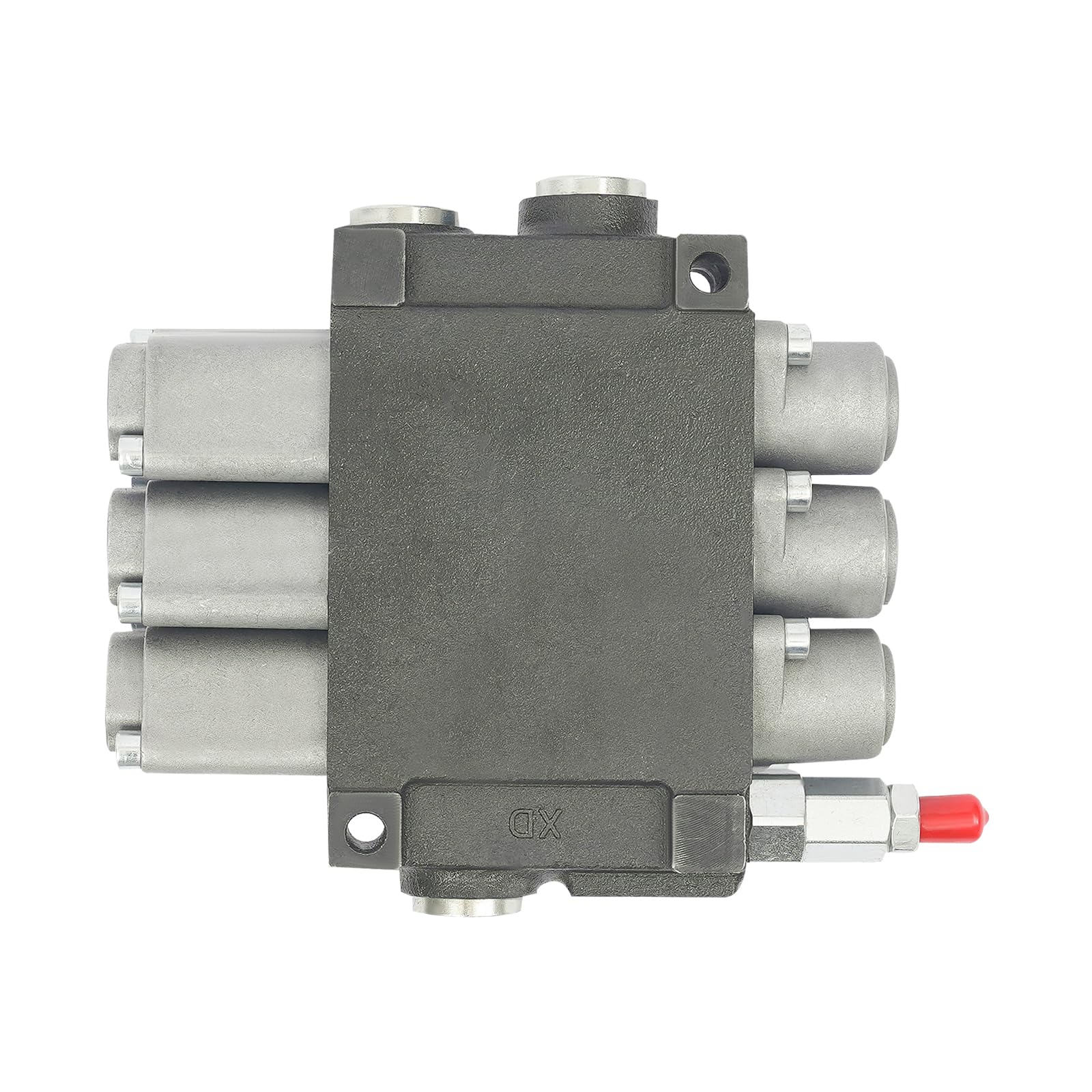 Válvula direccional hidráulica 3 bobinas válvula hidráulica válvulas de control direccional 1/2" BSPP 40 L/min válvula de control hidráulico para maquinaria de construcción y agricultura