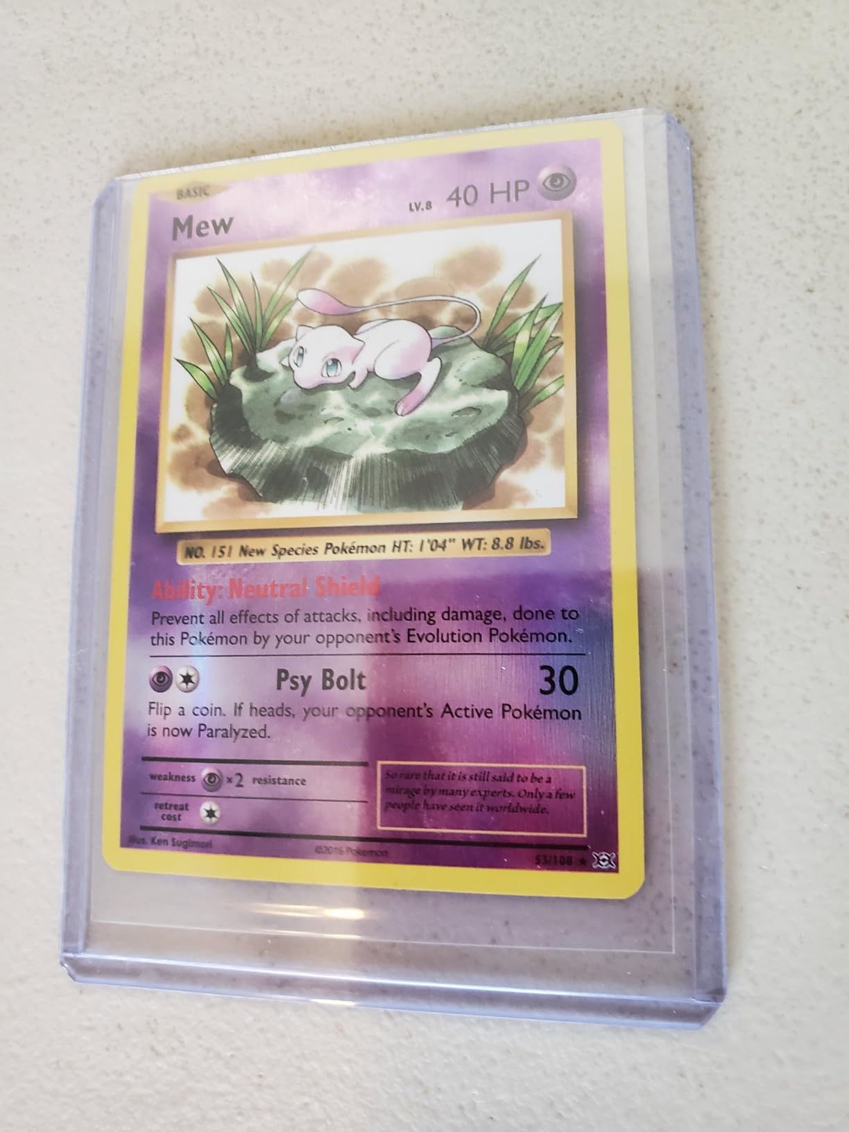 Pokemon - Mew (53/108) - XY Evolutions - Reverse France | Ubuy
